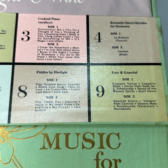 Mood Music for Listening & Relaxation Reader's Digest 10-LP Records Set 1963 - Picture 6 of 16